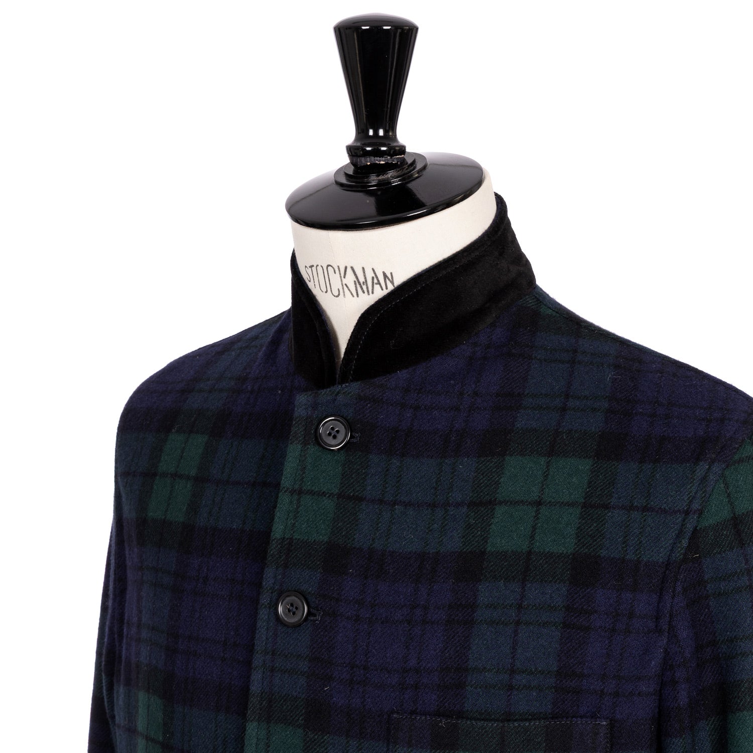 Special Edition x MJ: Hemd-Jacke "Teba De Noche" aus Wolle und Kaschmir